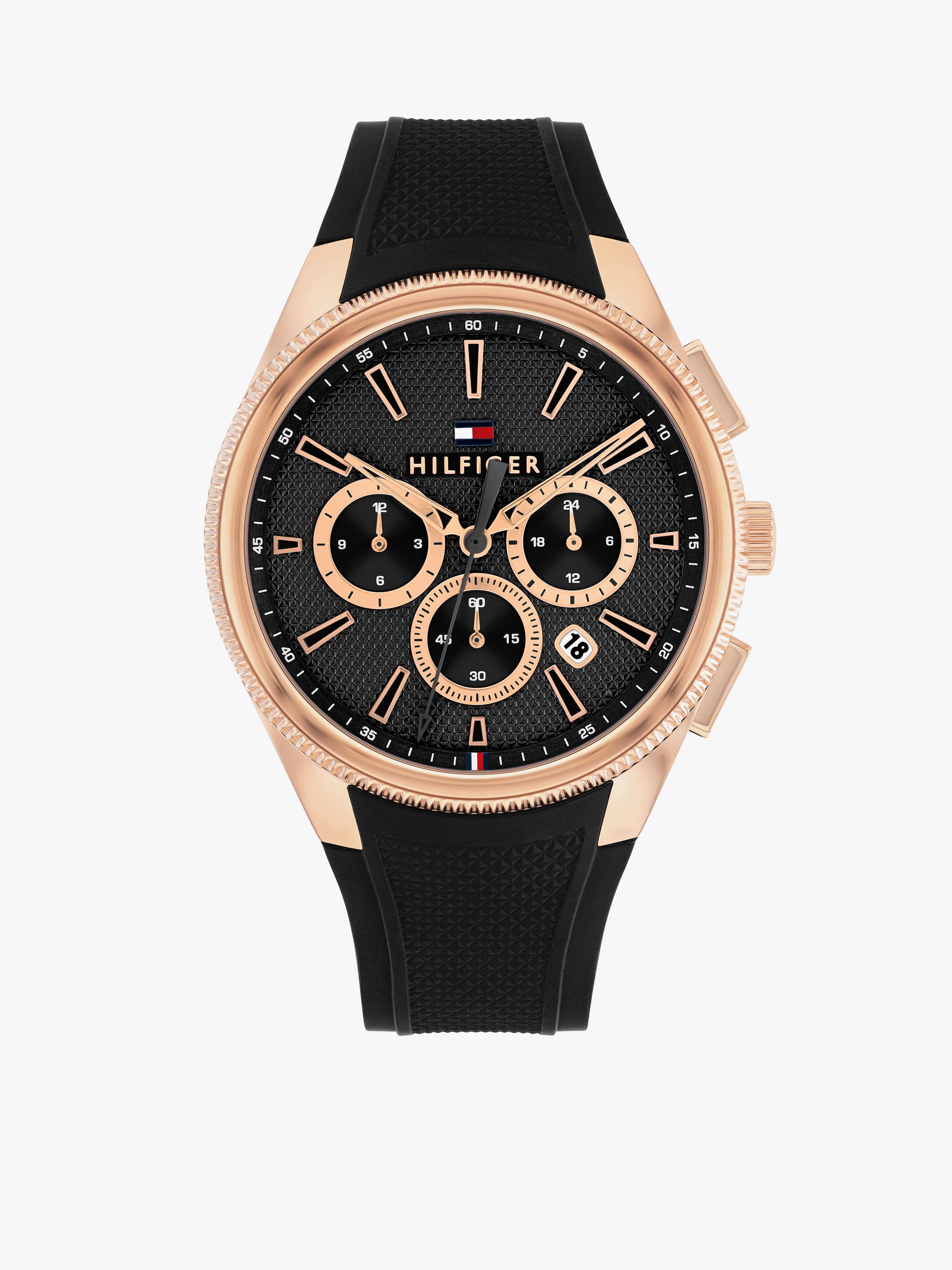 Tommy Hilfiger Black Sam Men’s 43mm Watch