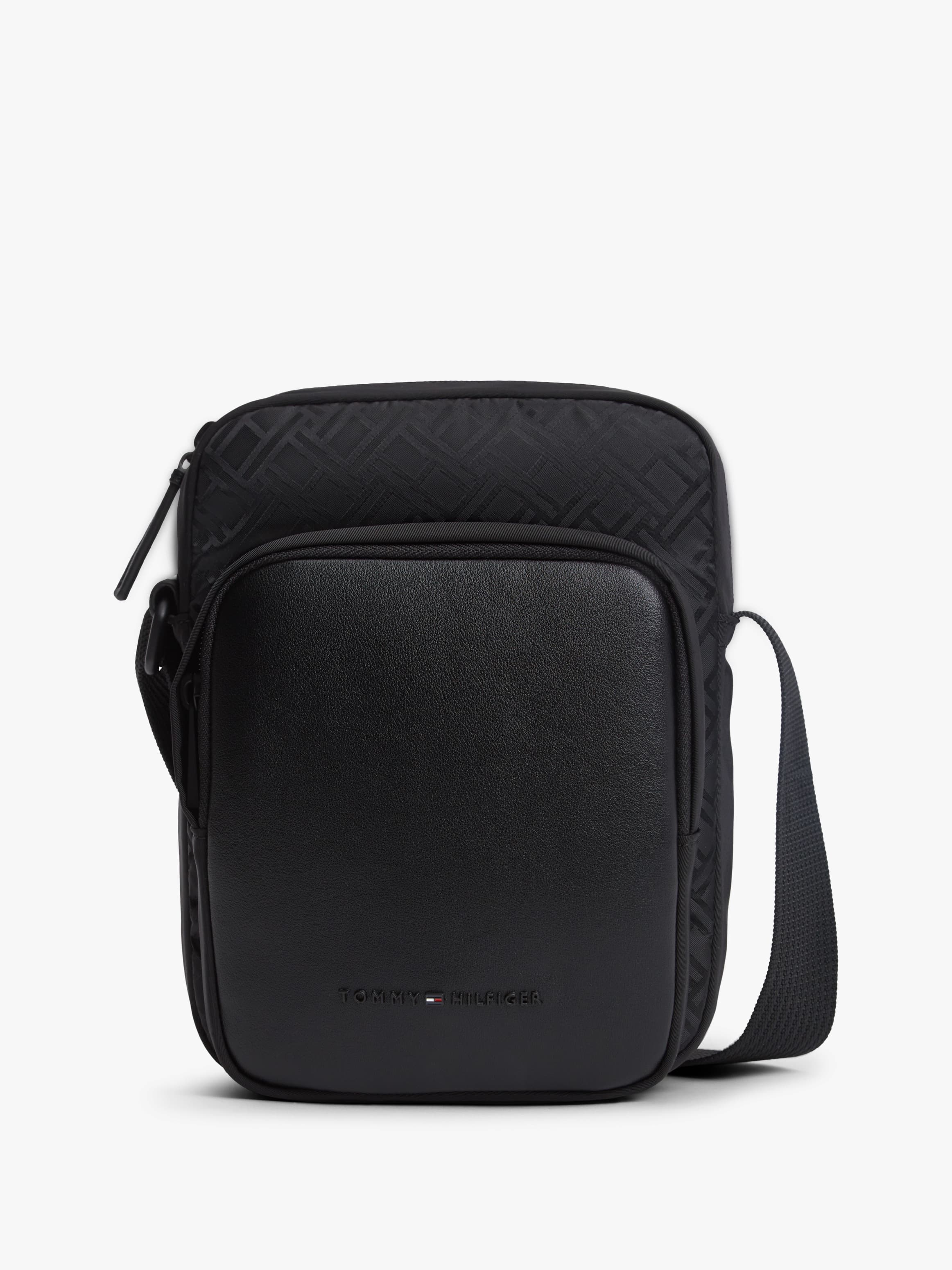Flag Jacquard Crossbody Reporter Bag