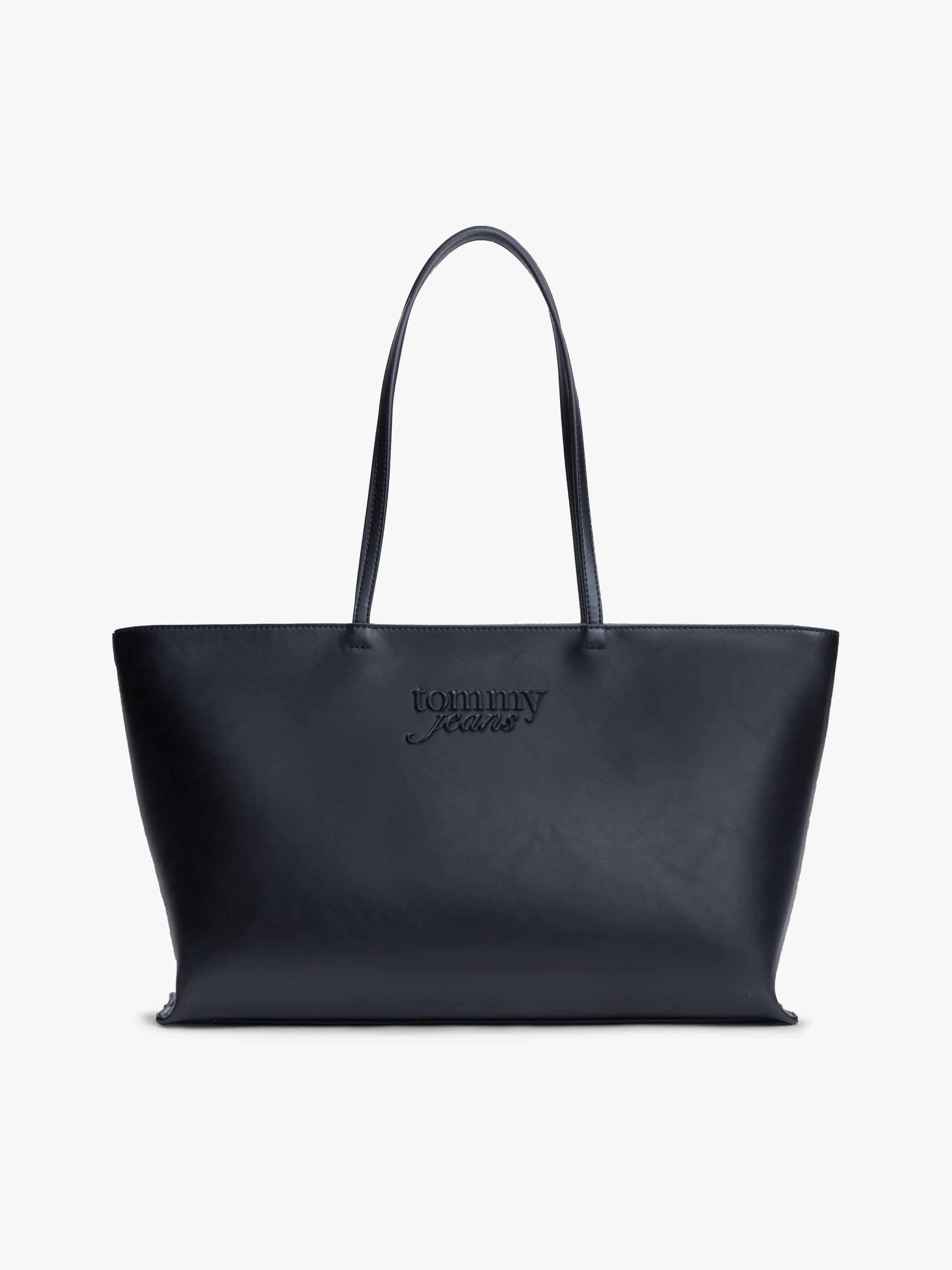 Essential Textured Logo Tote Bag