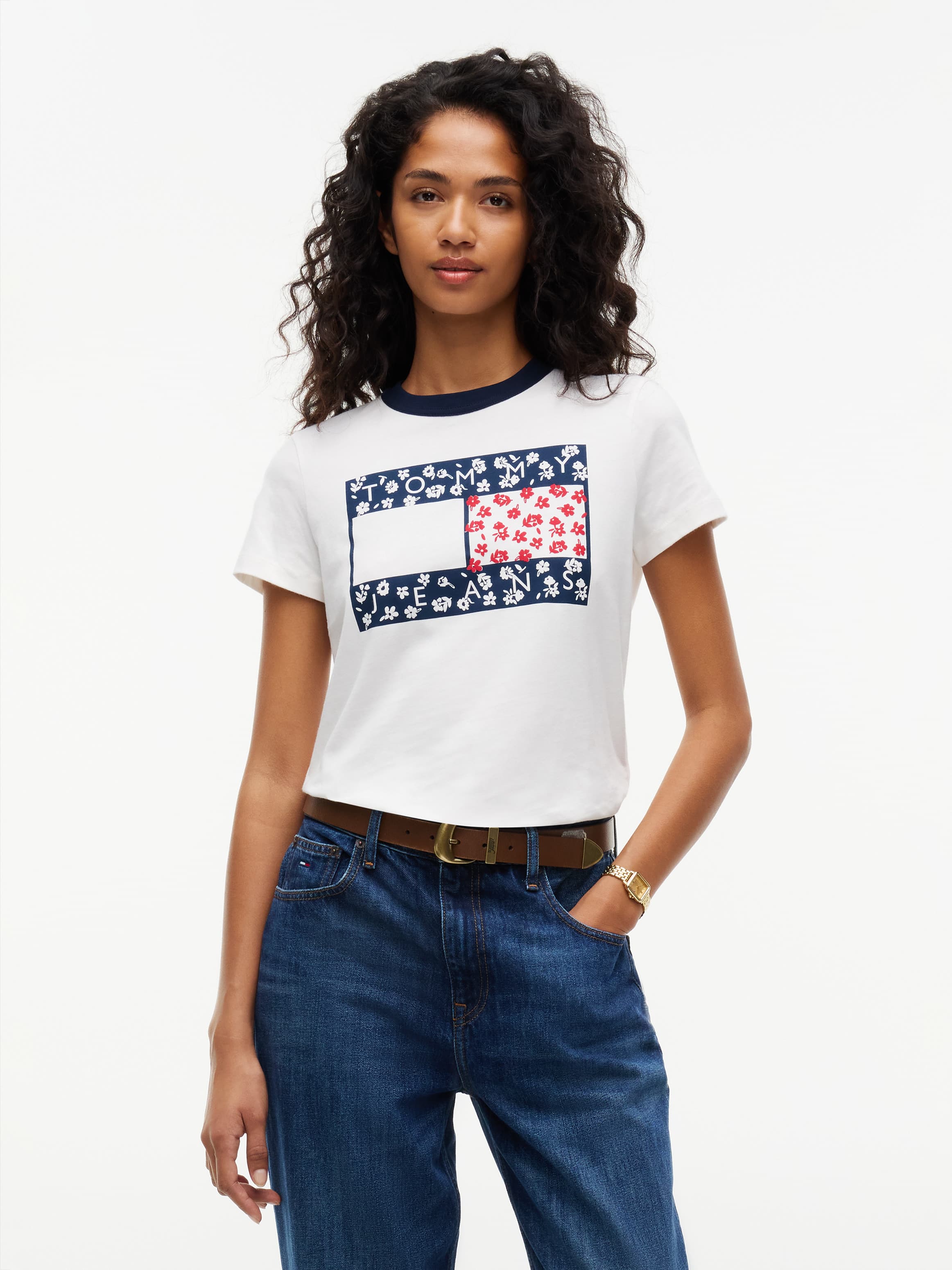 Logo Jersey Ringer T-Shirt