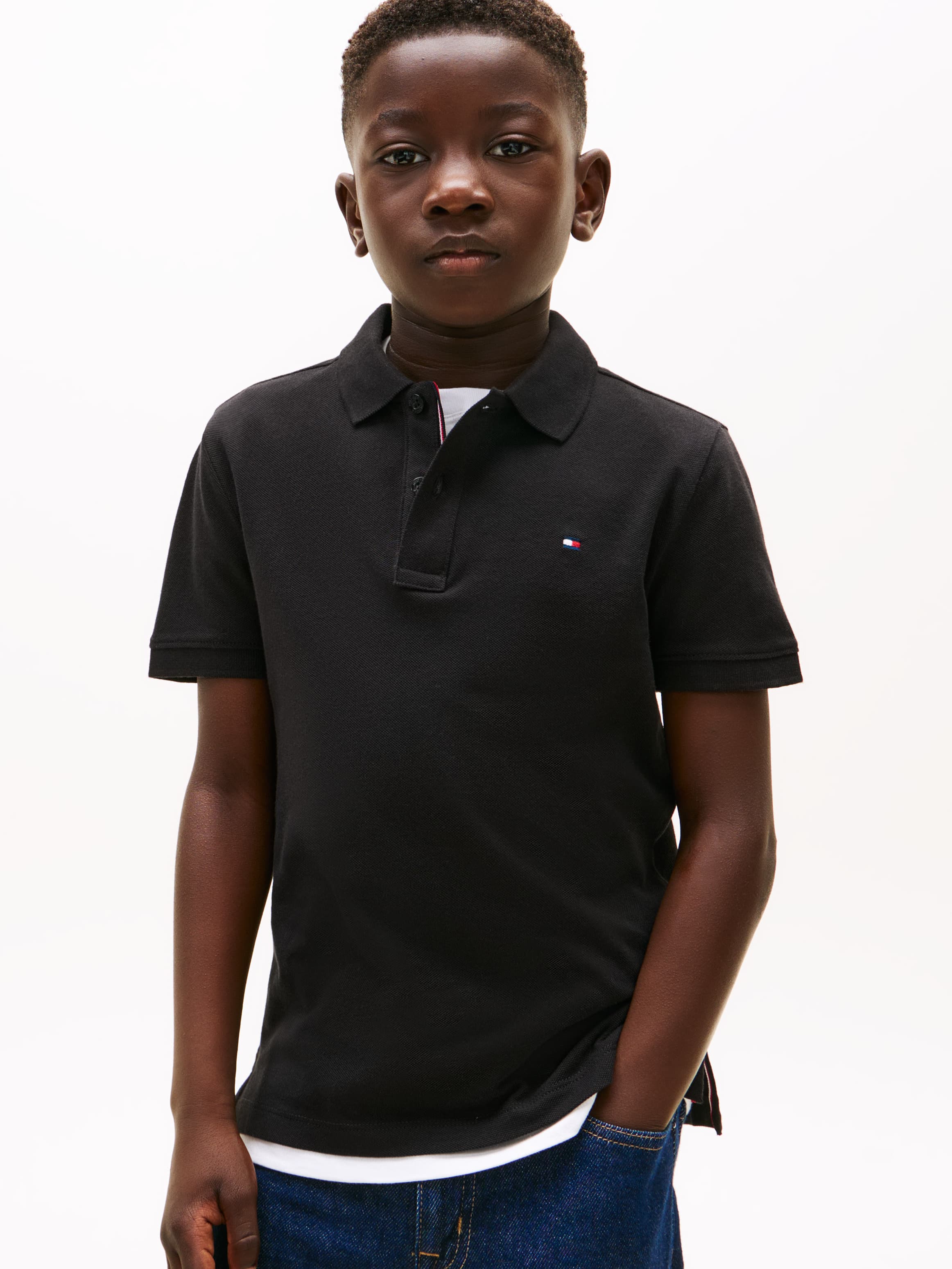 Essential Regular Fit Pique Polo T-Shirt