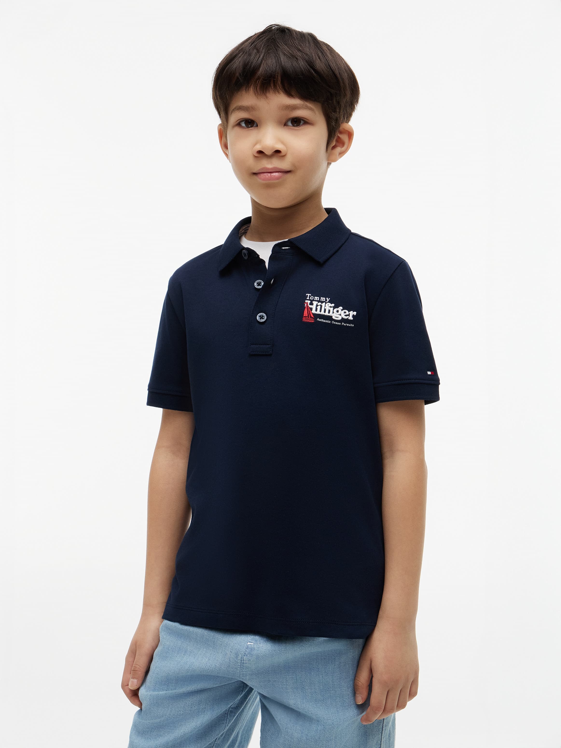 Regular Fit Graphic Embroidery Polo Shirt