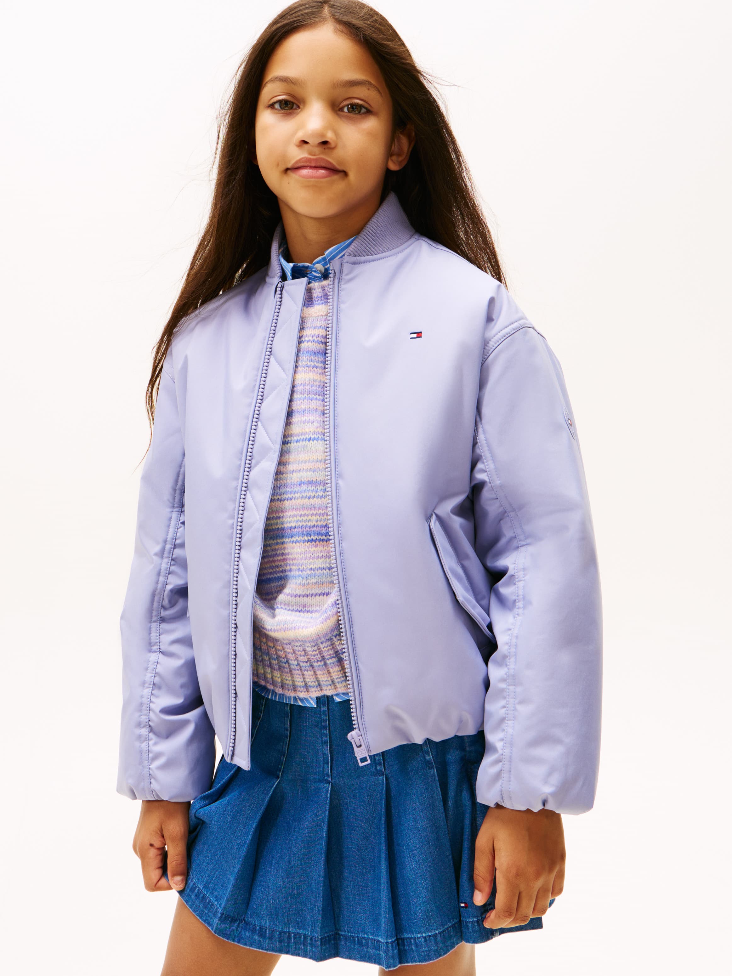 Essential Relaxed Padded Bomber Jacket