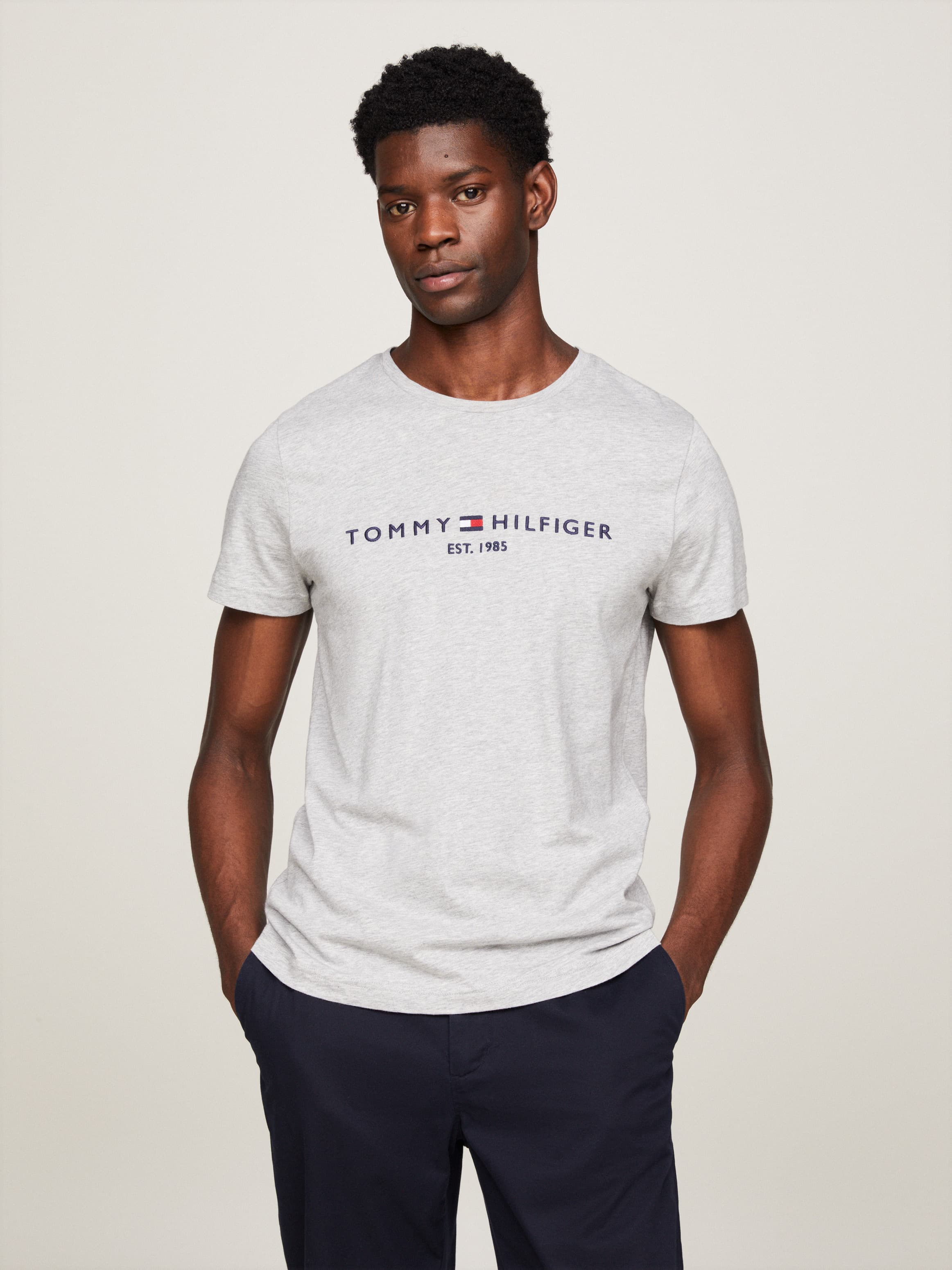 Embroidered Logo Short Sleeves T-Shirt