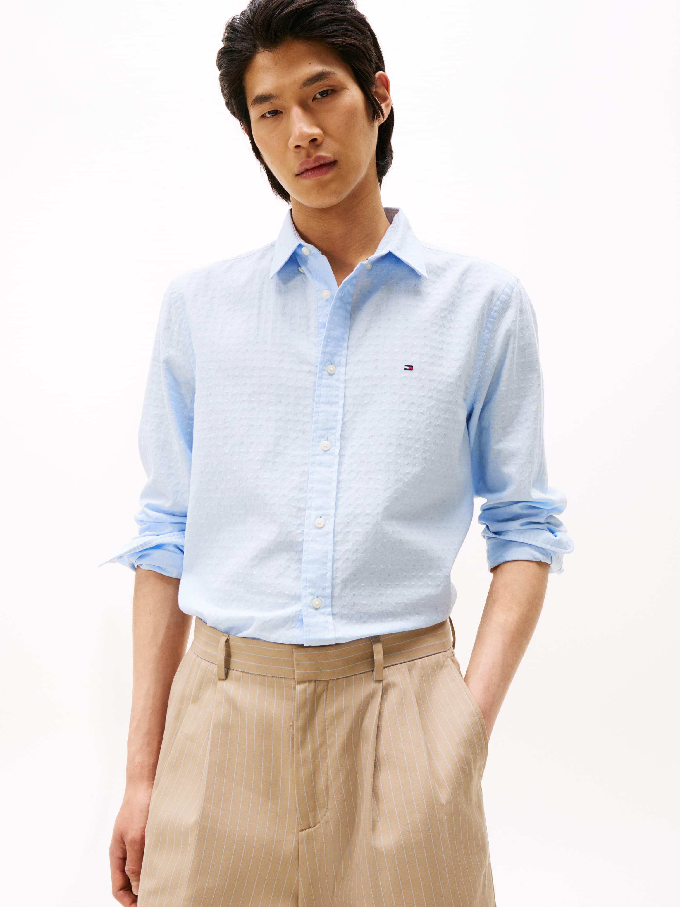 Regular Fit Dobby Shirt