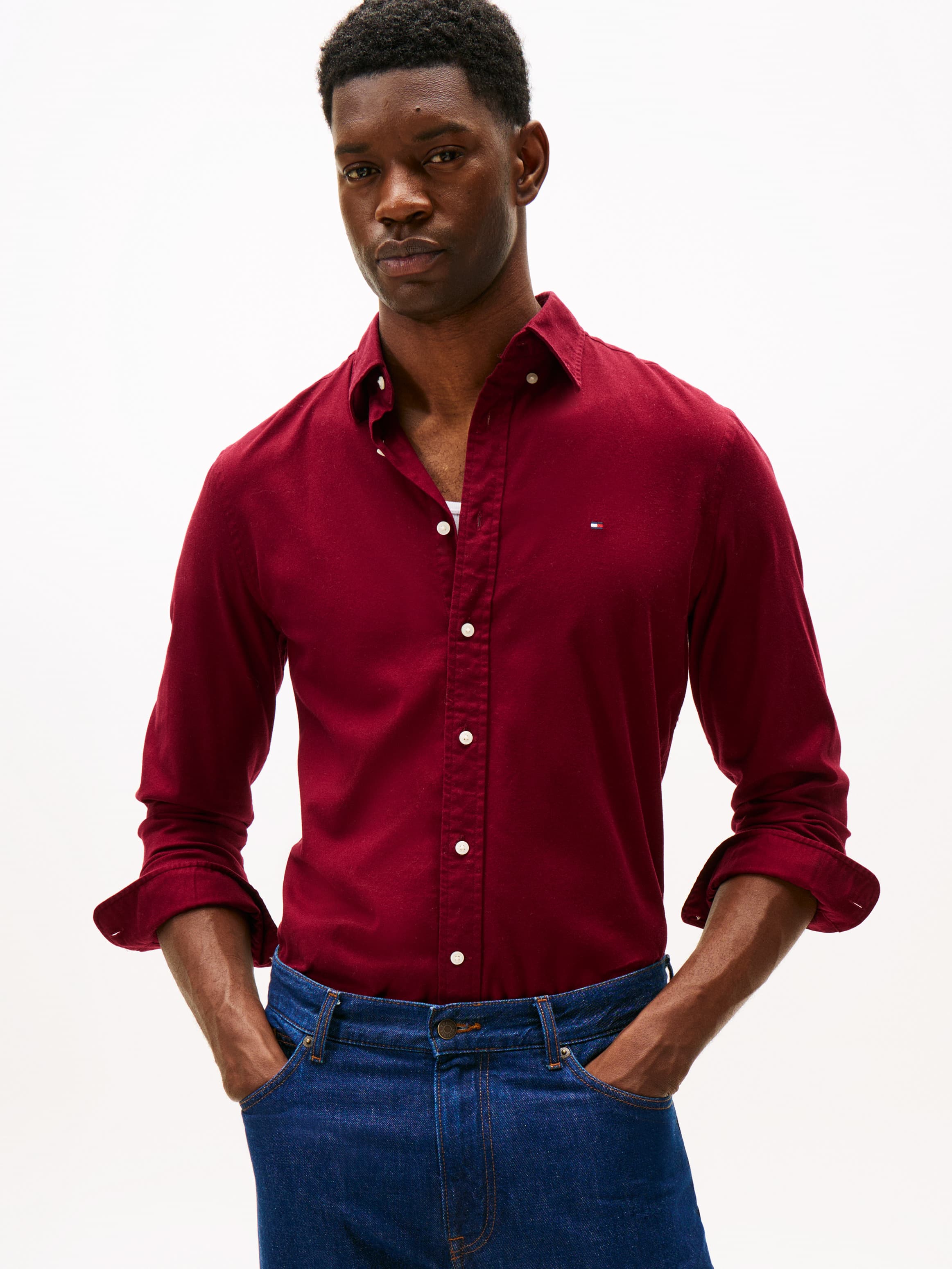 TH Flex Regular Fit Flannel Shirt