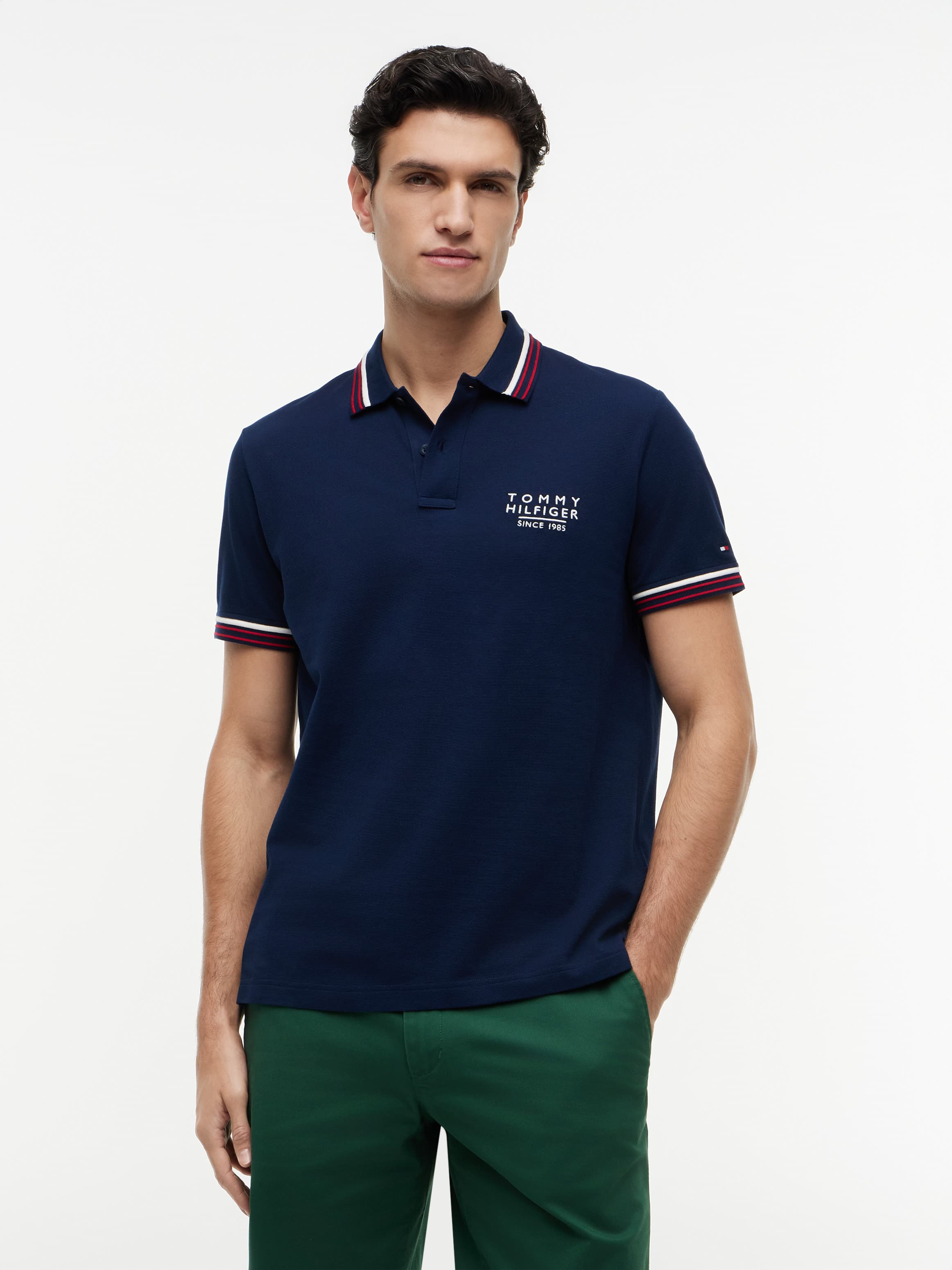 Regular Fit Signature Collar Polo Shirt