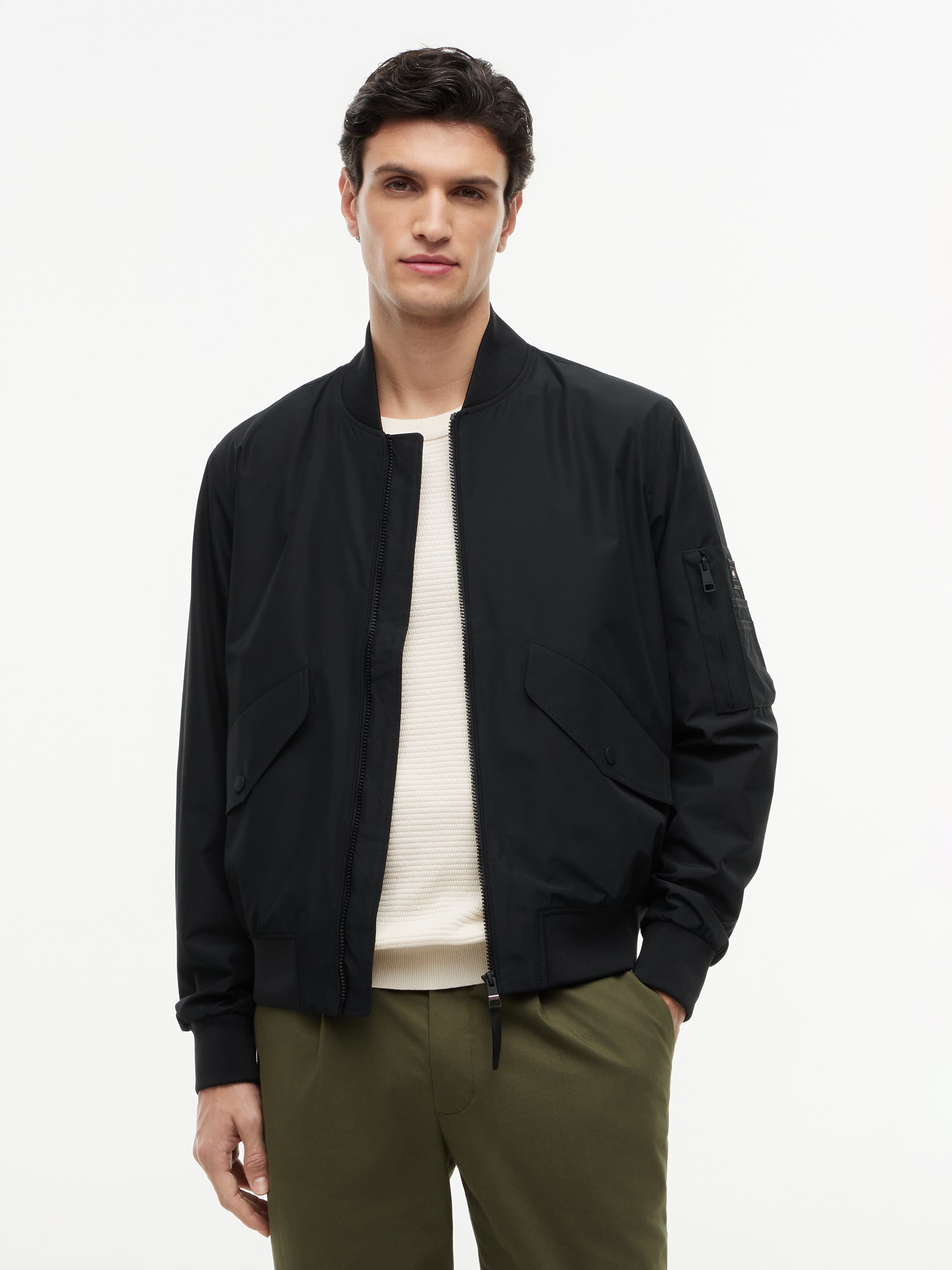 Packable Relaxed Bomber Jacket