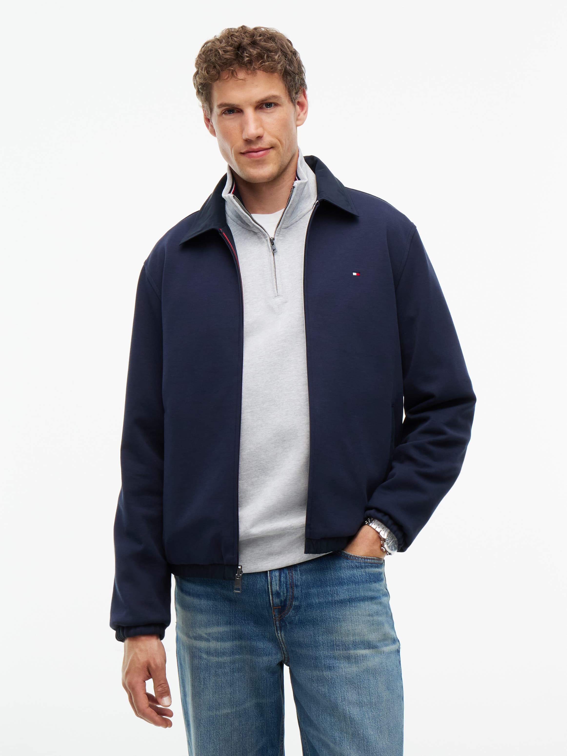 Intechno Knit Reversible Zip-Thru Jacket