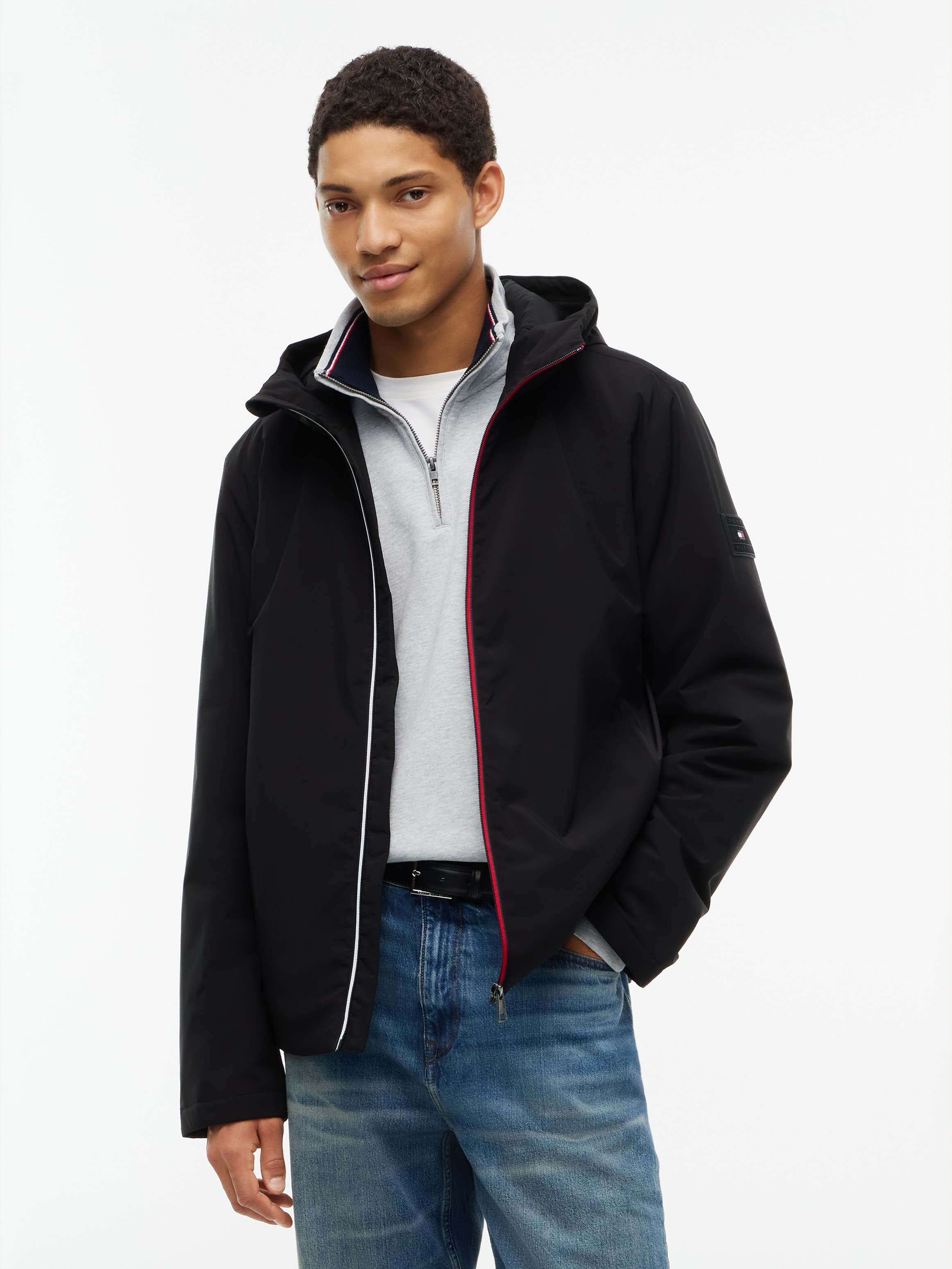 Lightweight Hooded Padded Jacket