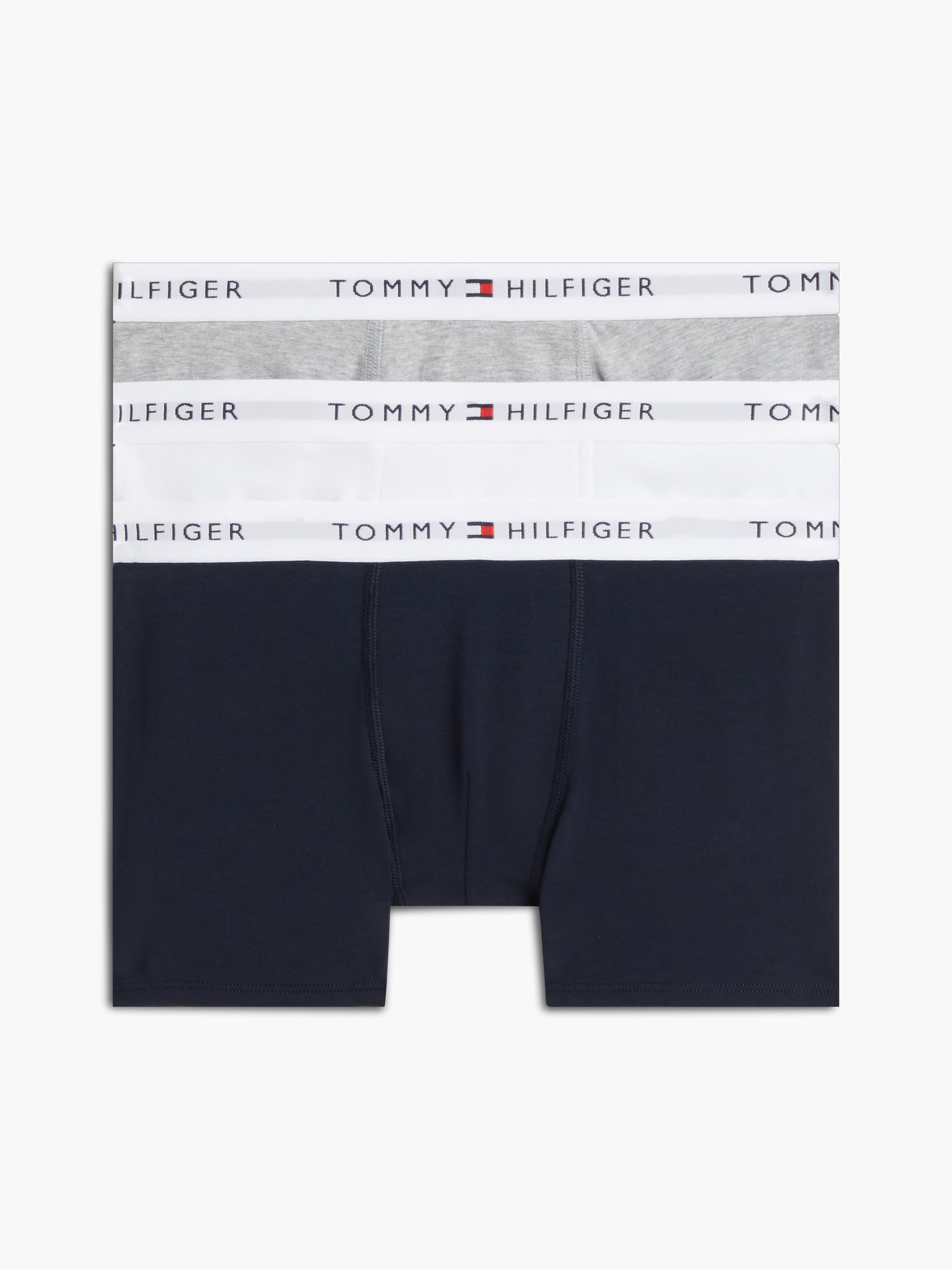 3-Pack Signature Logo Waistband Trunks