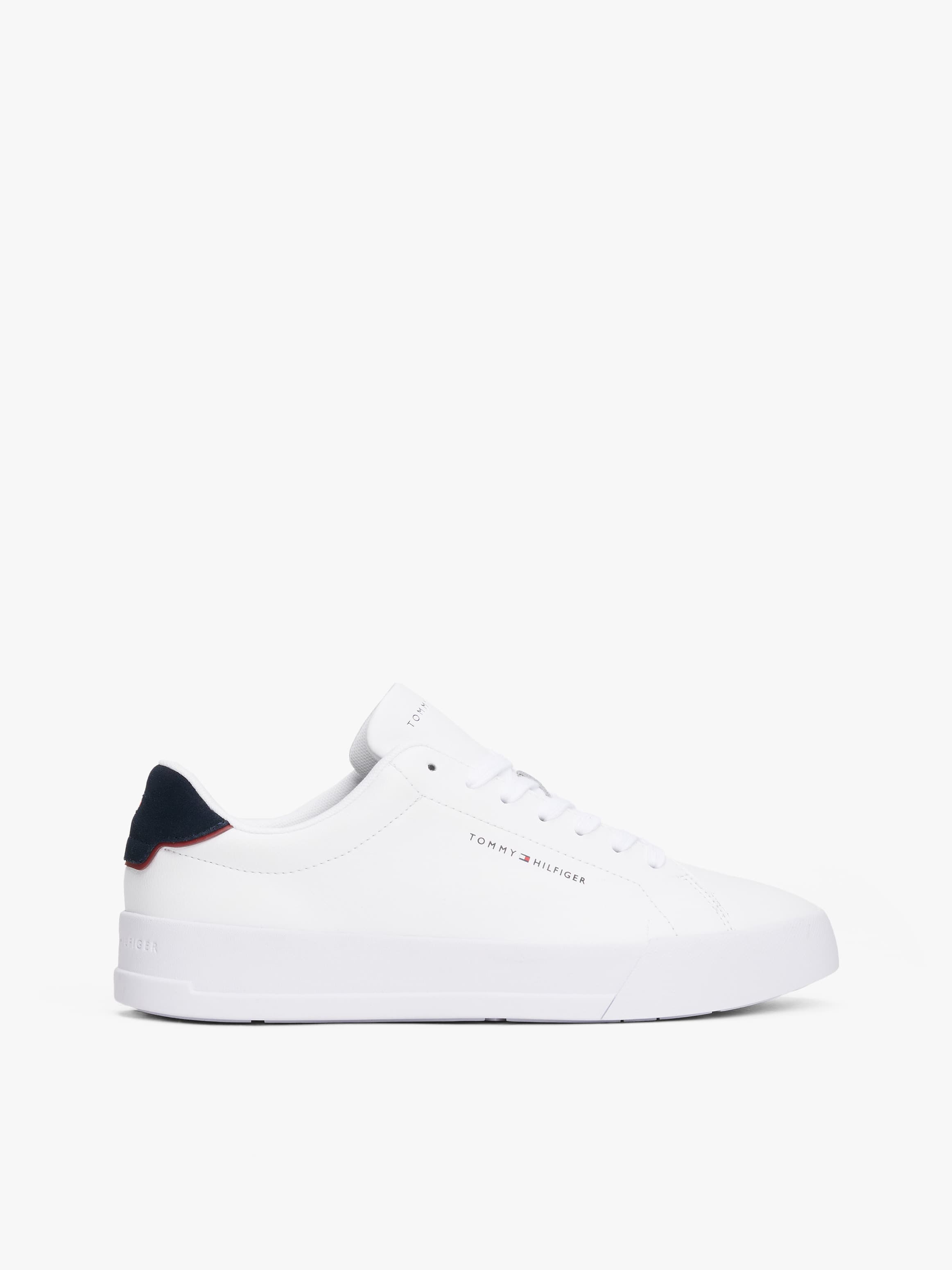 Contrast Heel Court Trainers