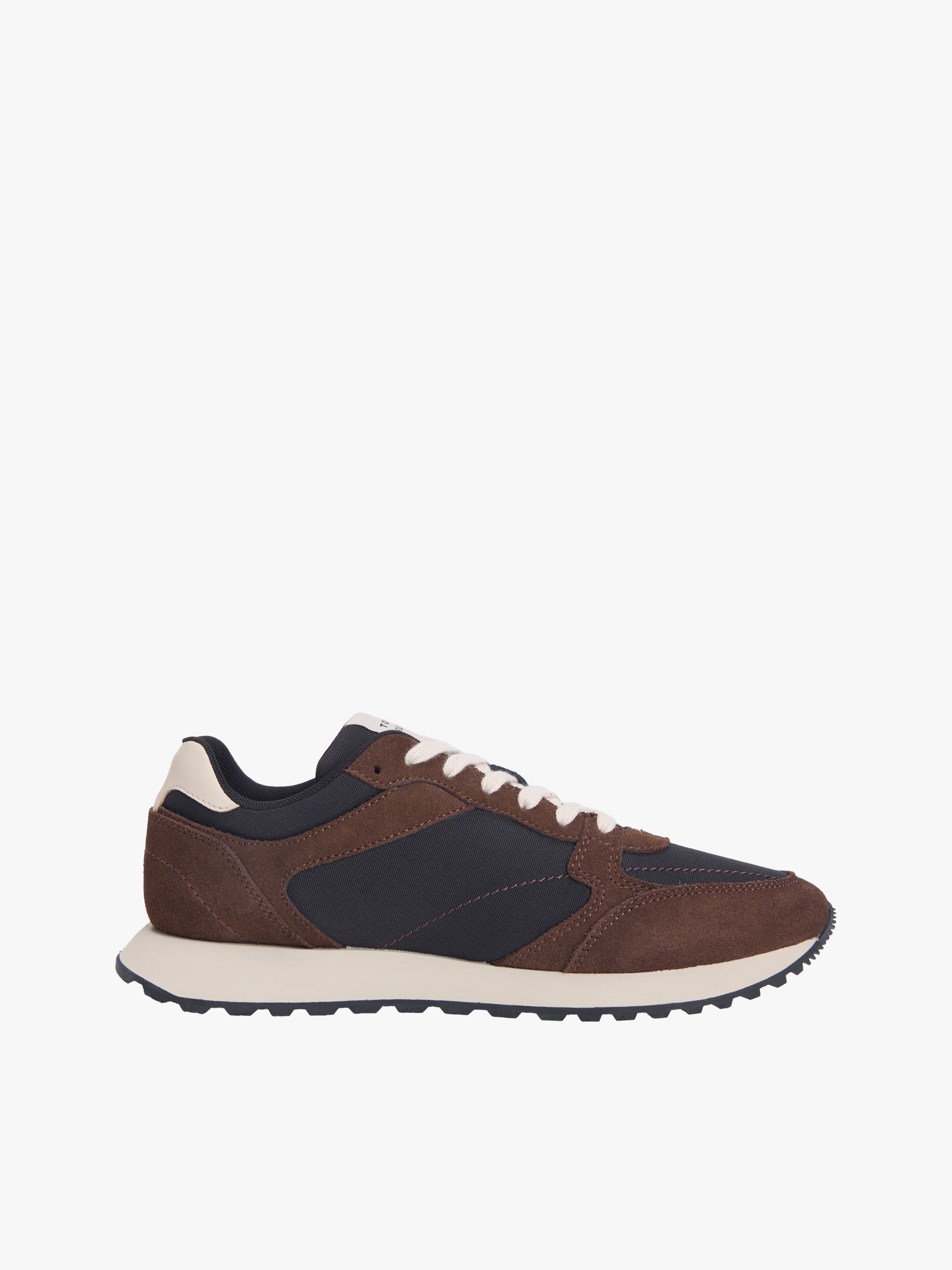 Suede Cleat Mixed Texture Trainers