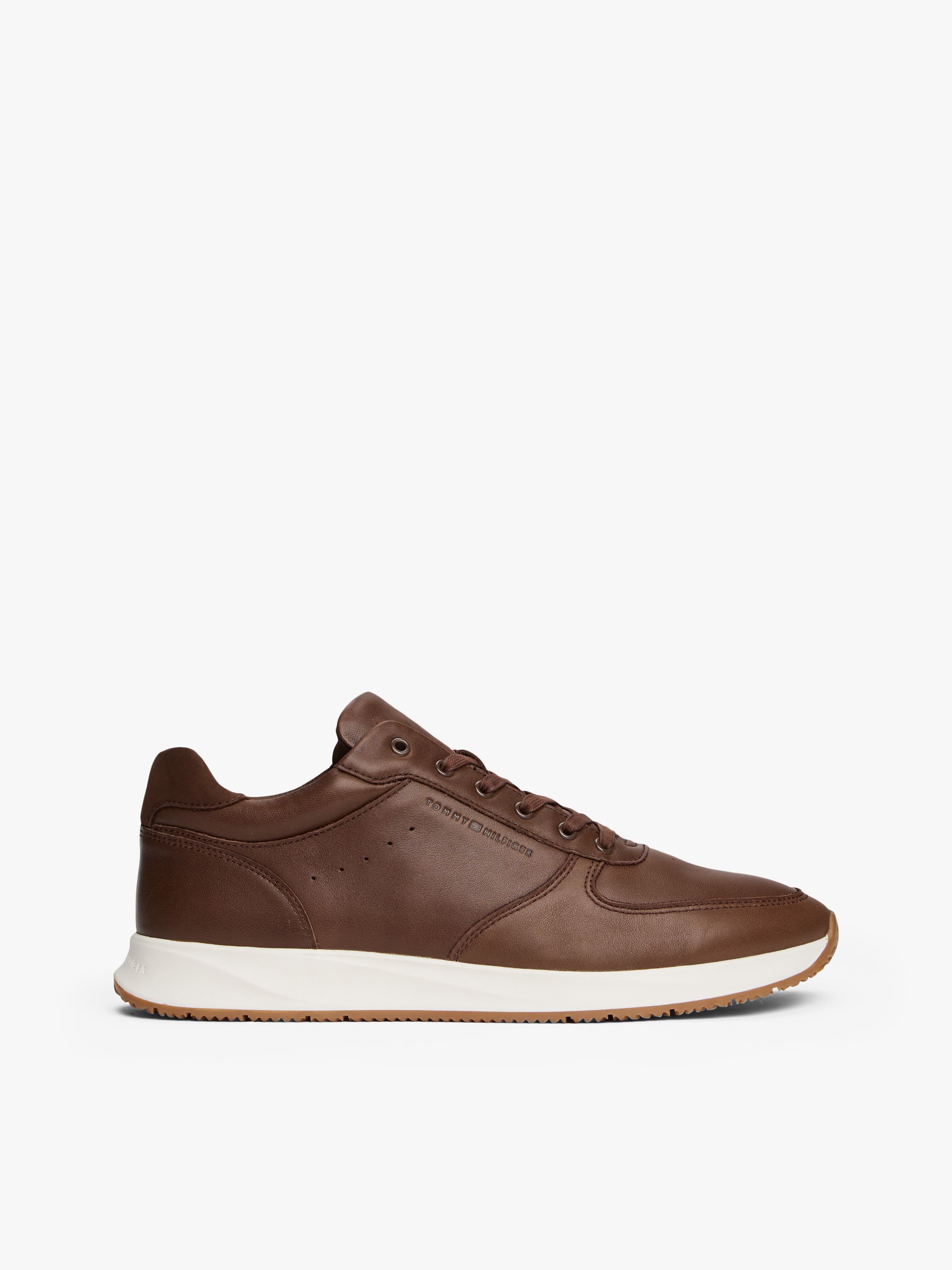 Leather Fine Cleat Hybrid Trainers