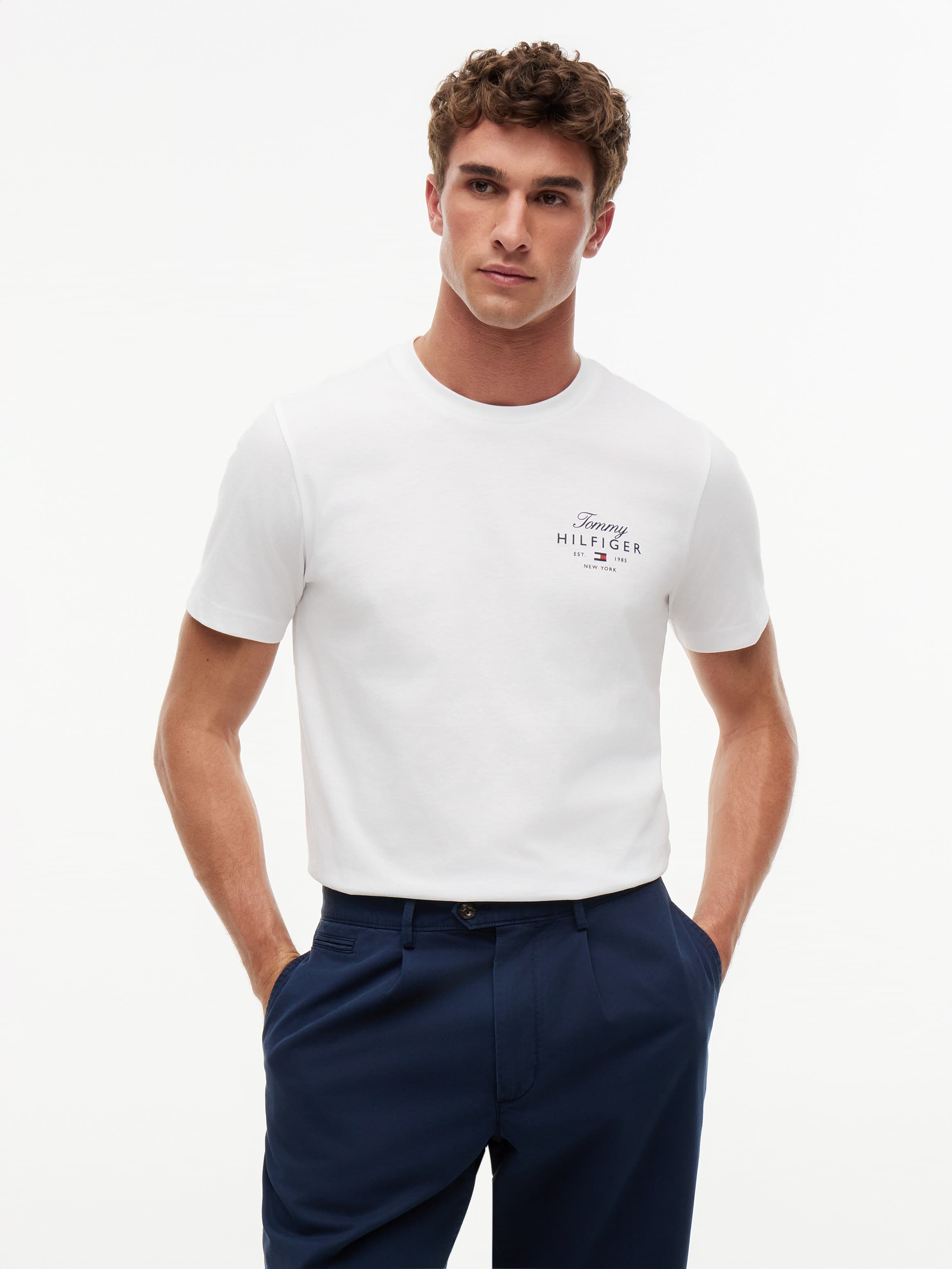 Logo Jersey Crew Neck T-Shirt